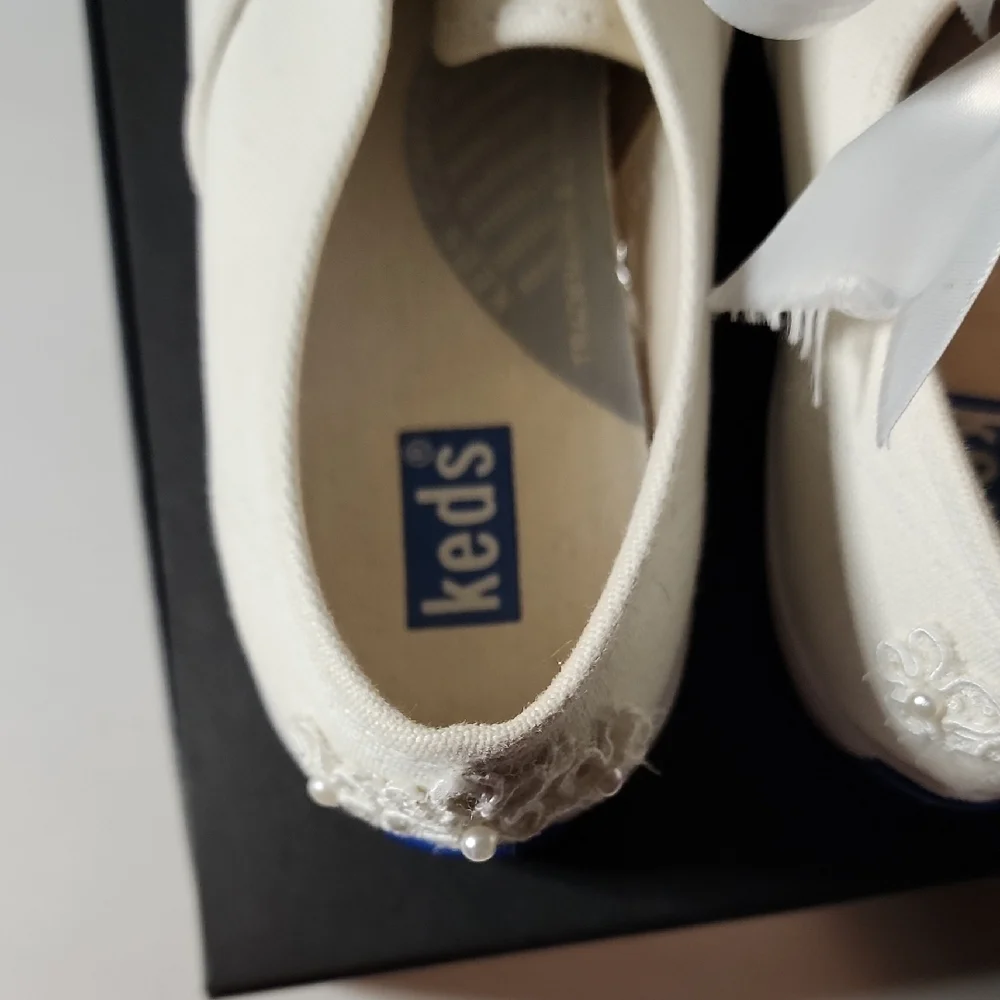 Keds bride Satin Ribbon Sneakers - Picture 2 of 9